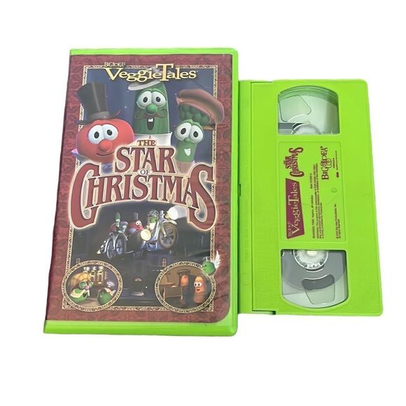 VeggieTales VHS Video Tape The Star of Christmas 2002 Clamshell Religious - Picture 1 of 11